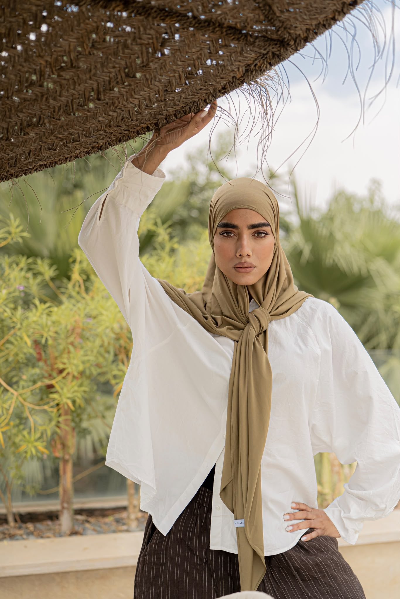 Mannequin portant un voile NEYAAH